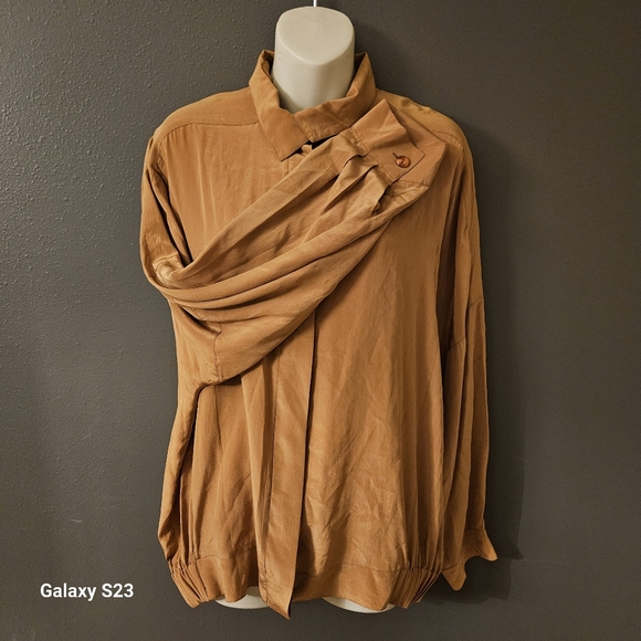 OBLISK 100%Silk Blouse Jacket - Picture 5 of 5